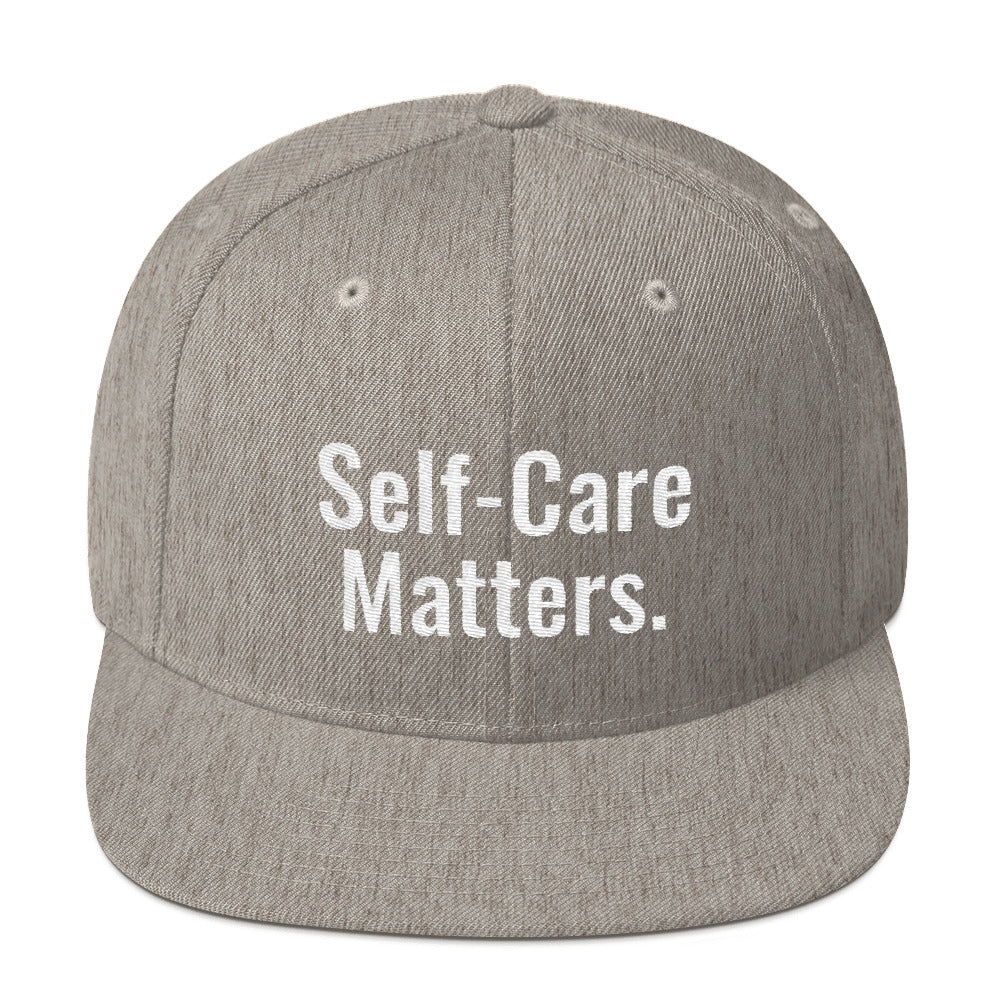 Self-Care Matters: Snapback Hat